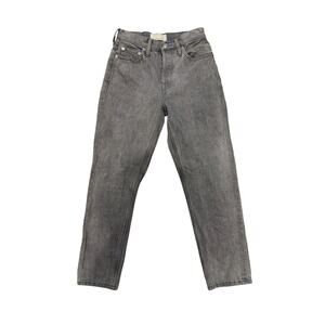 Everlane Gray The 90’s Cheeky Jean 24 Cropped organic Cotton NWOT